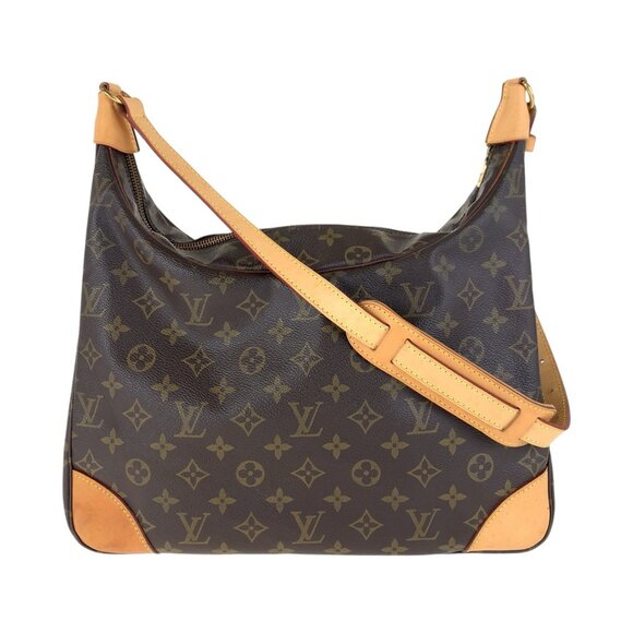 Louis Vuitton Handbags - LOUIS VUITTON Authentic Brown Monogram Leather Shoulder Bag